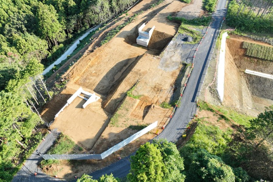 06県単支援道改第06-03-993-0-002号 橋梁下部工事（(仮称)第1号跨道橋）